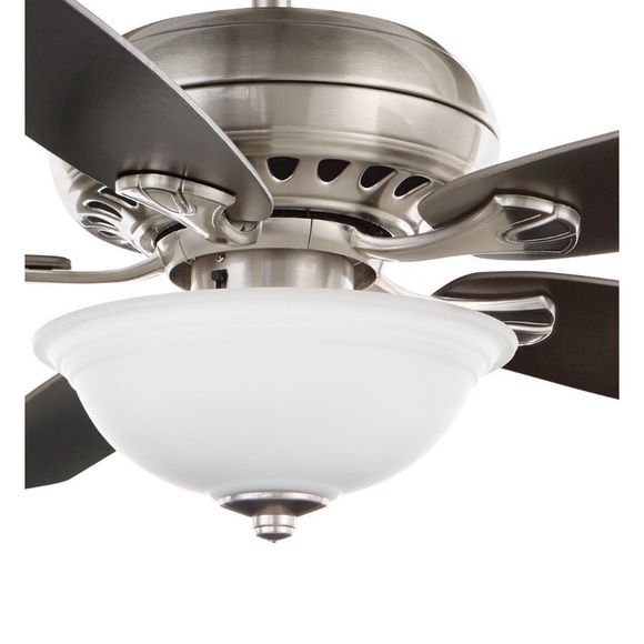 Hampton Bay Southwind II Brushed Nickel Ceiling Fan - Picture 8 of 10